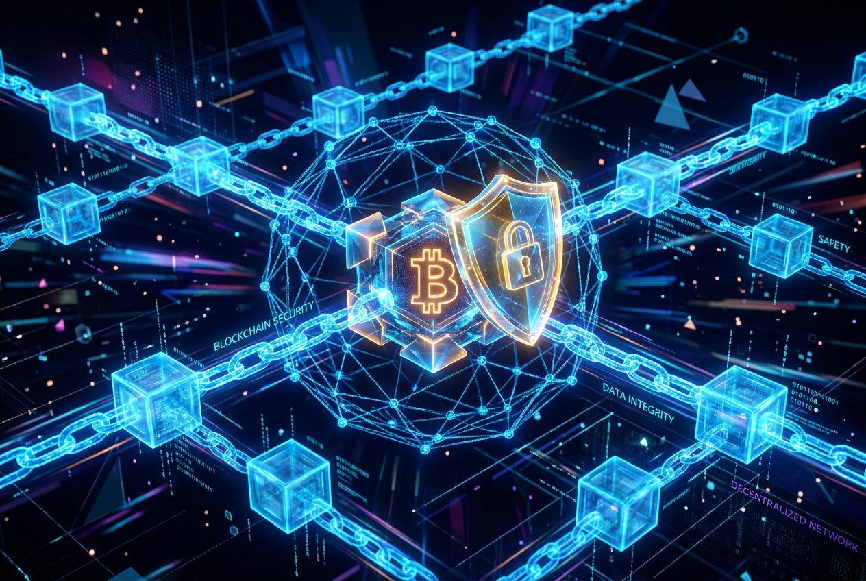Wizualizacja bezpieczeństwa kryptograficznego i transakcji blockchain