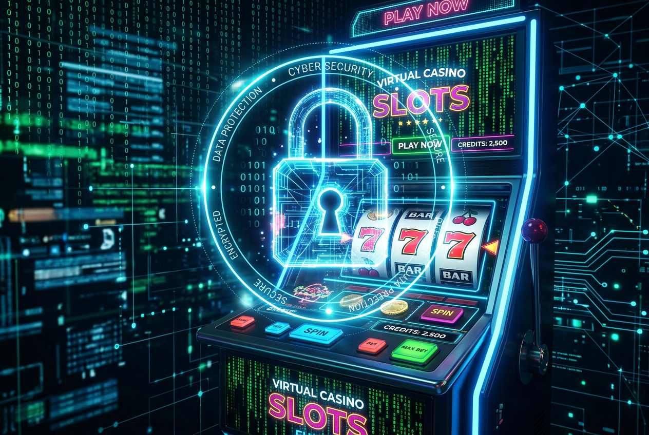 Cyberbezpieczeństwo w kasynie online - cyfrowa kłódka i dane